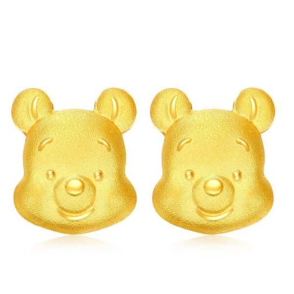 ear piercing for kids singapore gold earrings chow tai fook pooh bear