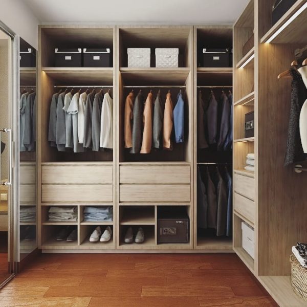 open concept walk-in wardrobe ideas hdb fashion showcase no doors