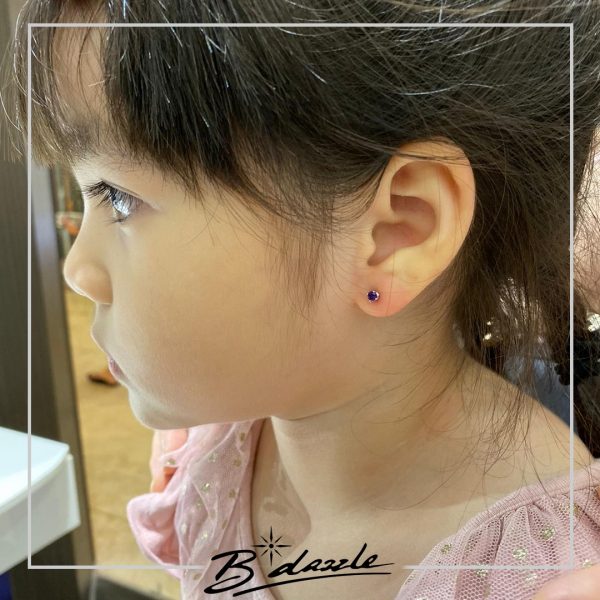 Girls hot sale ears pierced