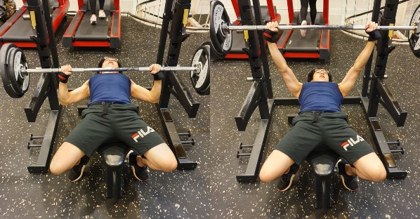 how to train for ippt bench press to improve push ups