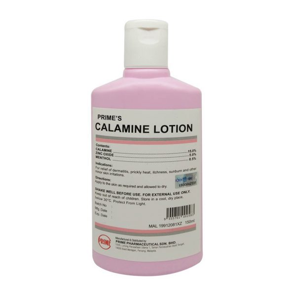 first aid box checklist calamine lotion