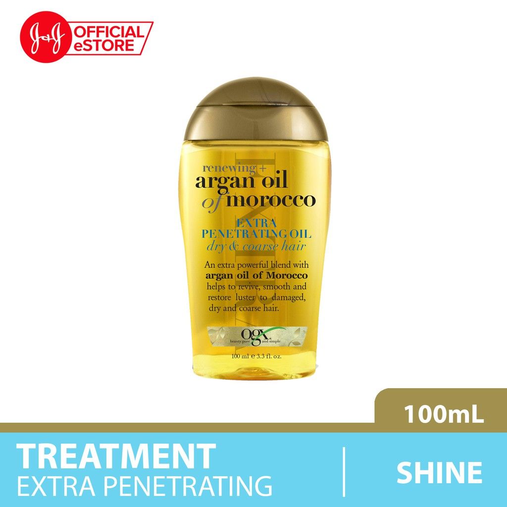 ogx penetrating oil hair care routine singapore