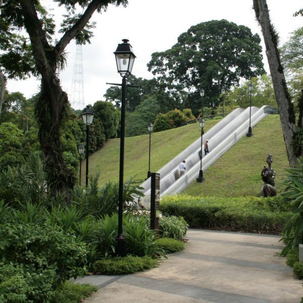 fort canning park historical places singapore