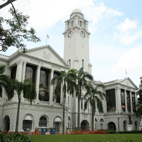 victoria concert hall historical places singapore