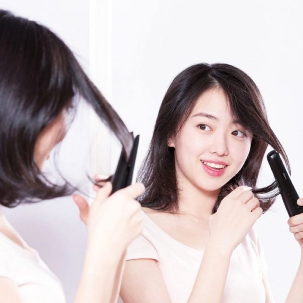 straightening hair with best hair straightener in singapore