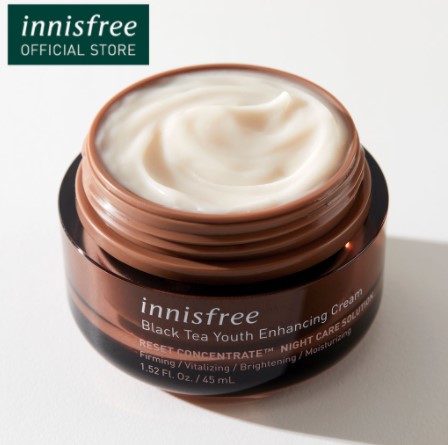 Black tea youth enhancing cream is one of the best Innisfree products