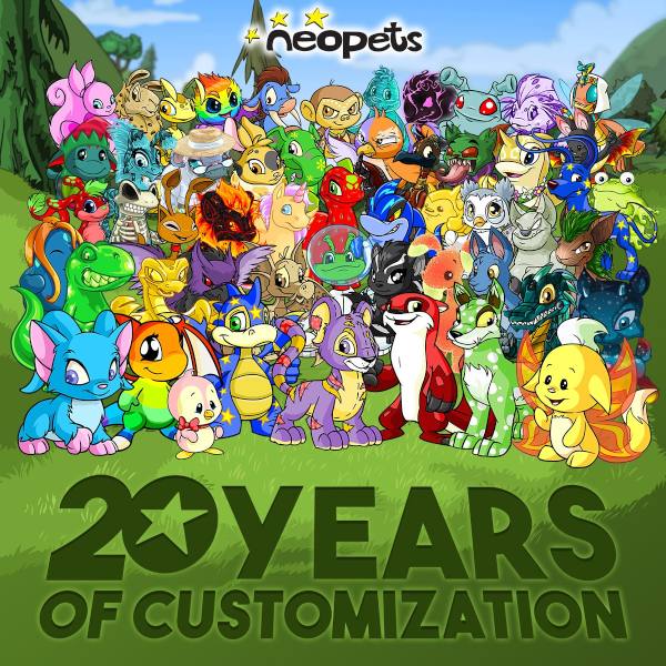 neopets anniversary neopets mobile