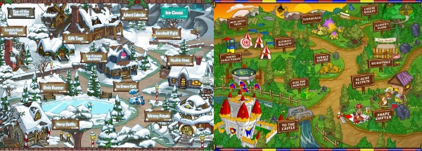 neopia maps collage neopets mobile