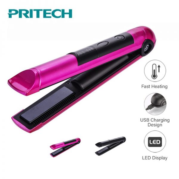 best portable pritech hair straightener in singapore with button controls