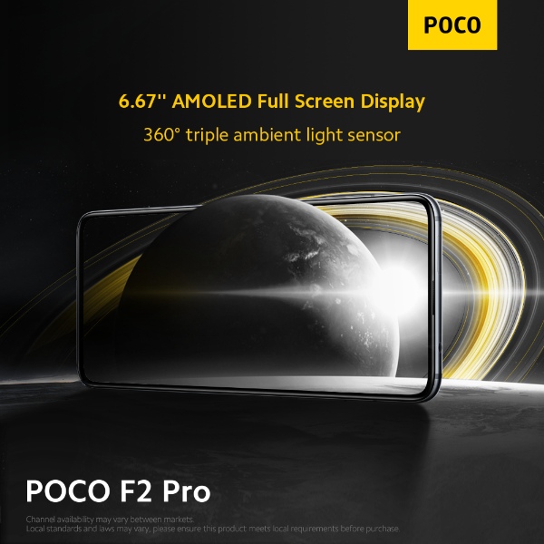 AMOLED display POCO F2 Pro singapore