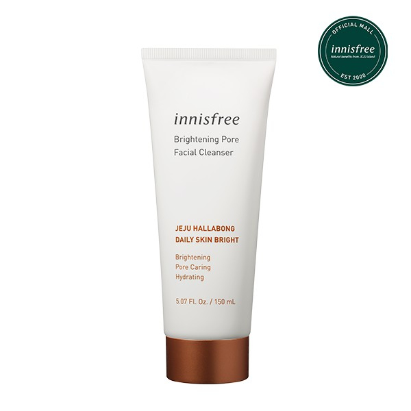 how to get glowing skin innisfree brightening pore facial cleanser