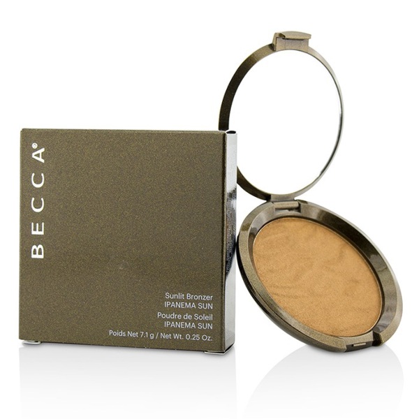 how to get glowing skin becca sunlit bronzer sparkly shimmer