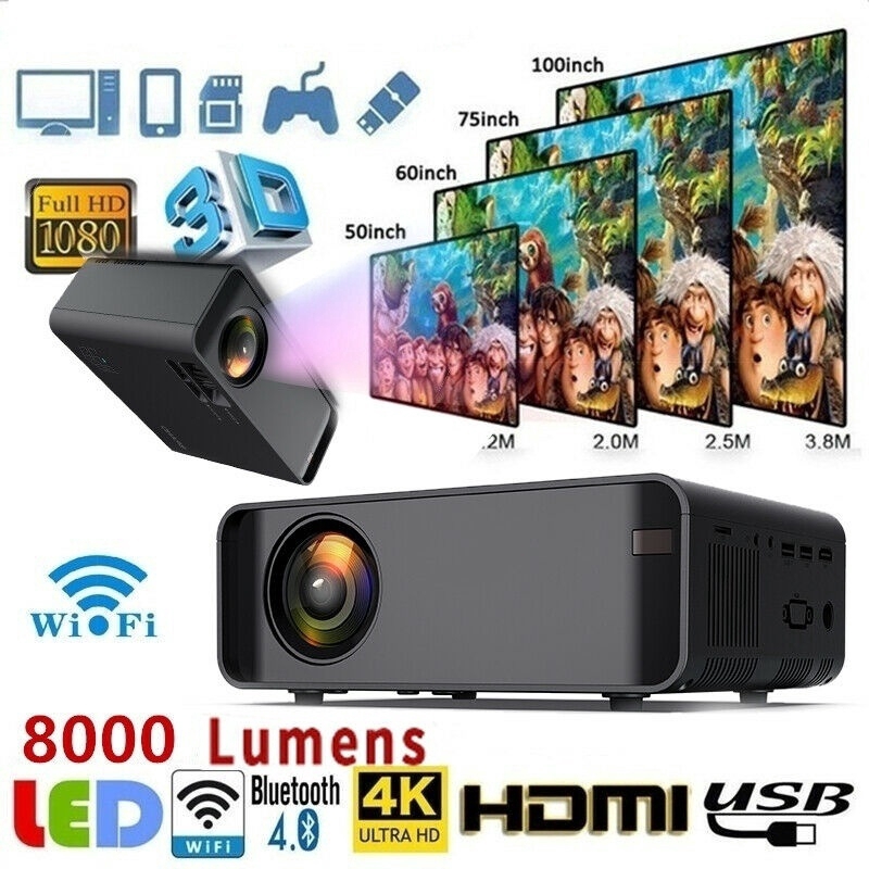 best projectors for home use 8000 lumens