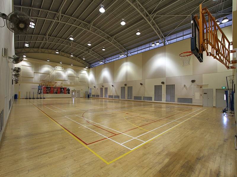 Nan Hua High School ISH Indoor Basketball Court Singapore