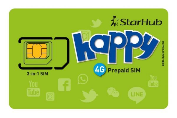 best prepaid sim card singapore starhub $30 top up