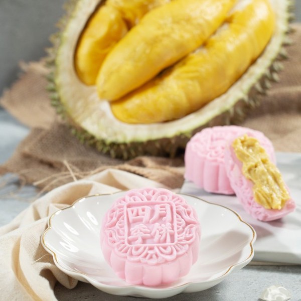 four seasons durian mao shan wang sultan durian snowskin mooncake singapore mid autumn festival 2021