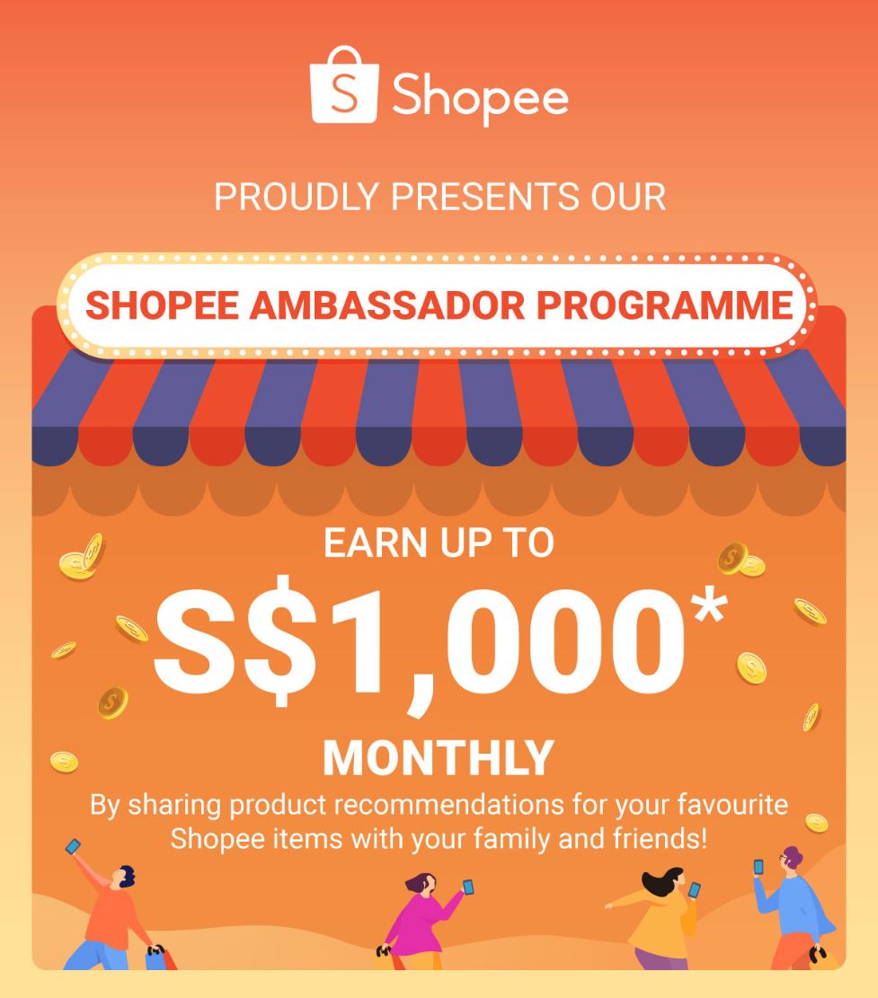 shopee ambassador program singapore