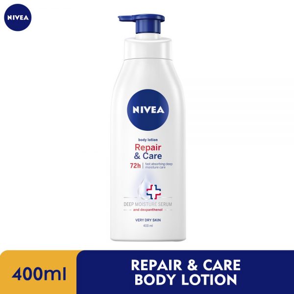 nivea body repair and care lotion