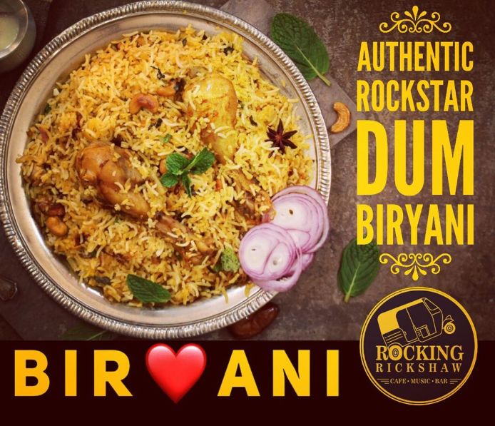 rocking rickshaw best biryani in singapore