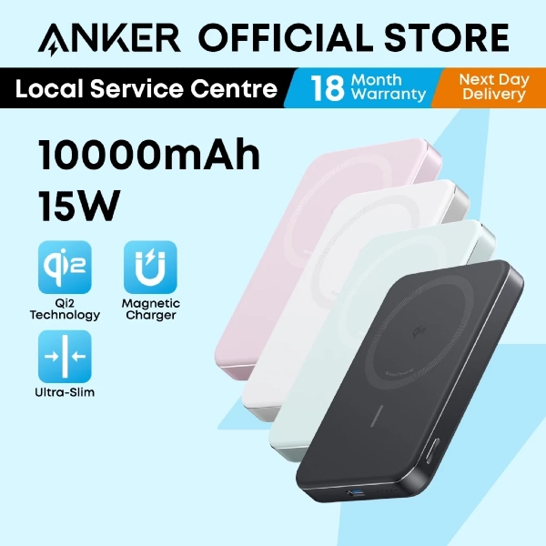 Anker MagGo best power bank singapore for iphone magsafe