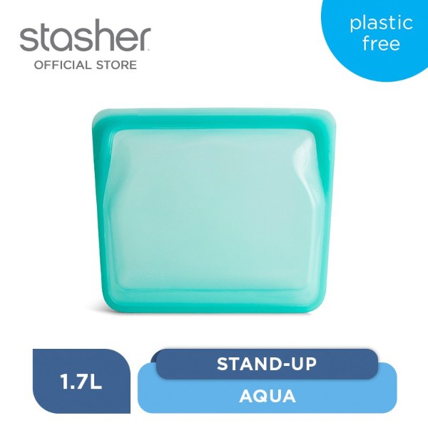 how to organise kitchen stasher reusable stand up silicone bag for leftover meal prep storage