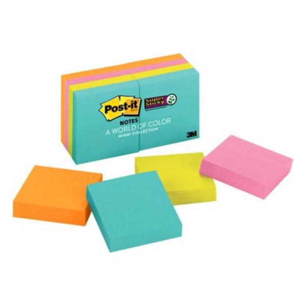 how to organise kitchen label baskets and containers with post-it super sticky notes colourful