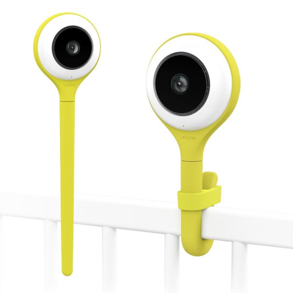 Lollipop Smart Wi-Fi Based Baby Camera yellow 