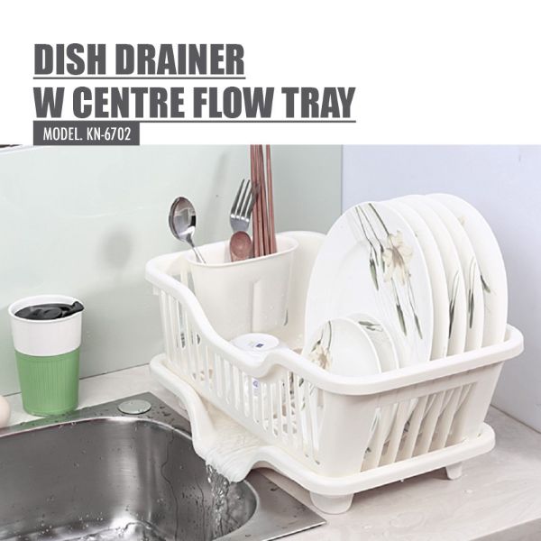 how to organise kitchen houze dish drainer