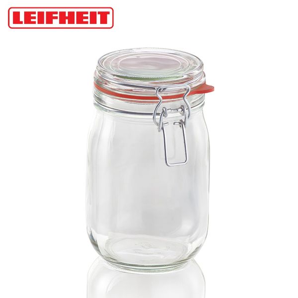 how to organise kitchen leifheit clip top jar