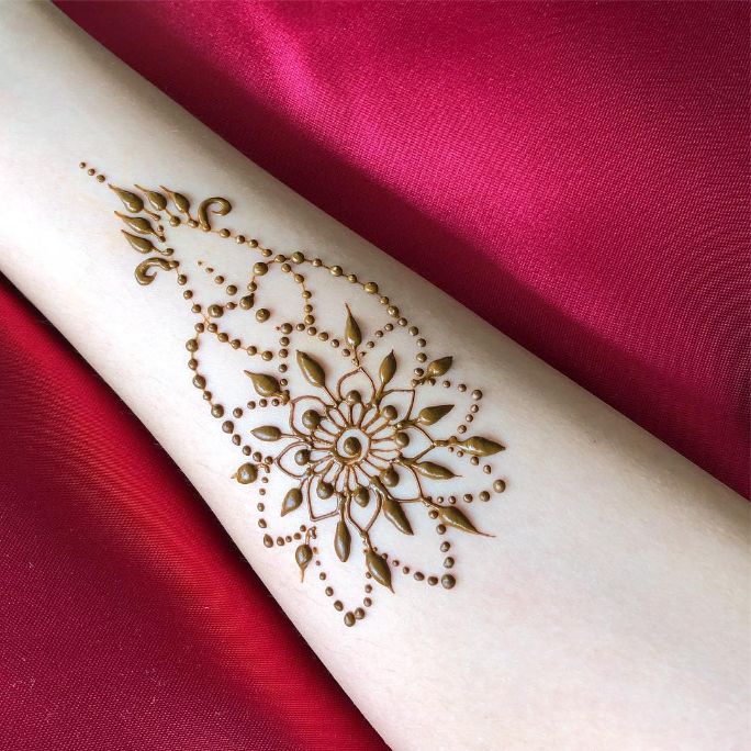 henna arm mandala designs 2021