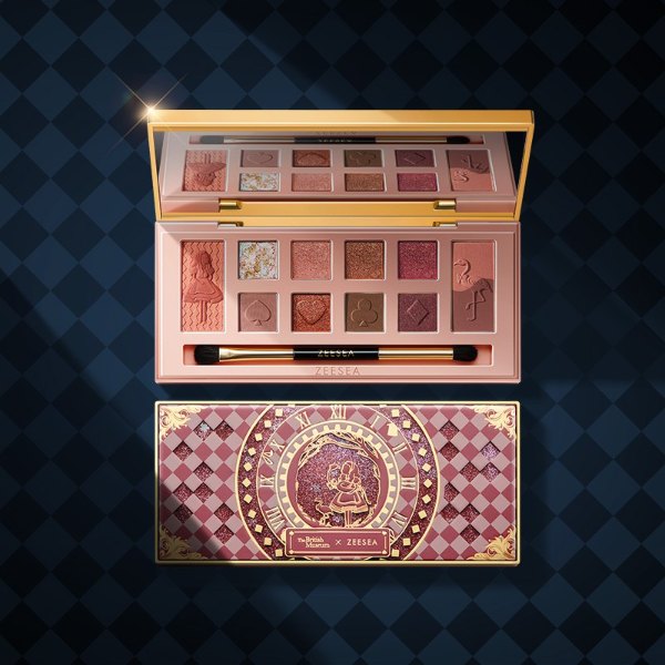 zeesea review british museum alice in wonderland eyeshadow palette limited edition