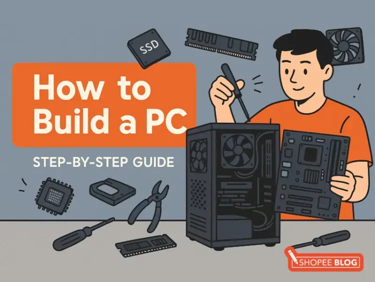 how to build pc step by step guide