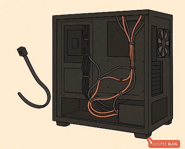 tidy up cables management