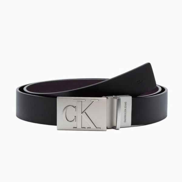 calvin klein ck men monogram plaque belt leather best christmas gift for dad boyfriend husband