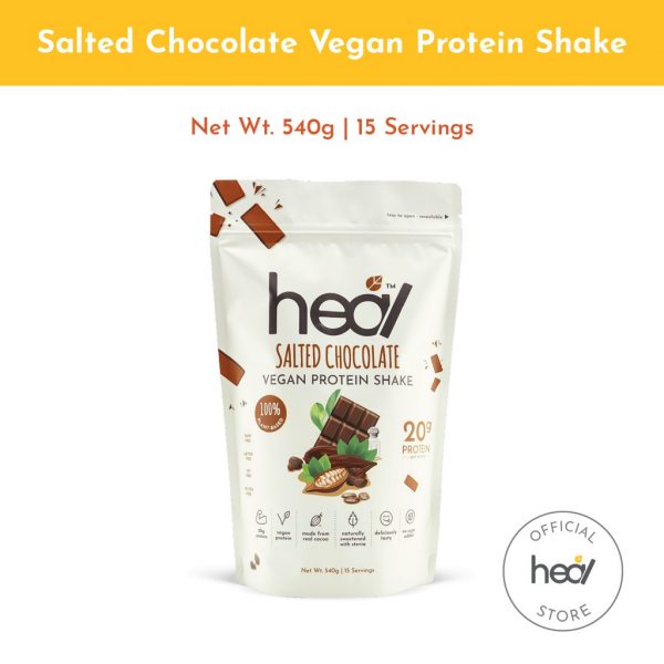 Heal Salted Chocolate Vegan Protein Powder 