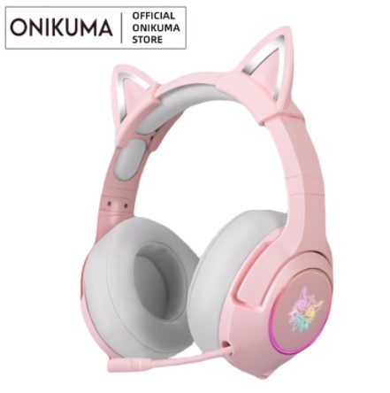 onikuma pink k9 headphones gaming brand