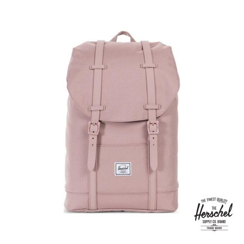 herschel retreat mid volume backpack ash rose