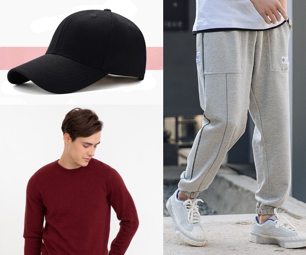 chinese new year clothes for men athleisure bossini pullover joggers cap