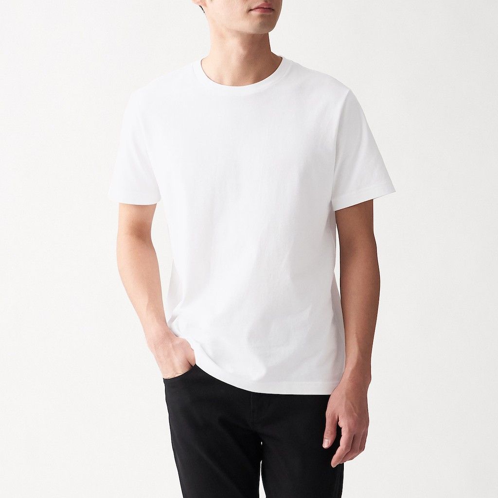 muji indian cotton tshirt minimalist wardrobe for men