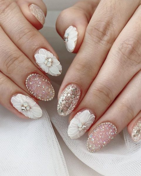 eunicetannails chinese new year manicure
