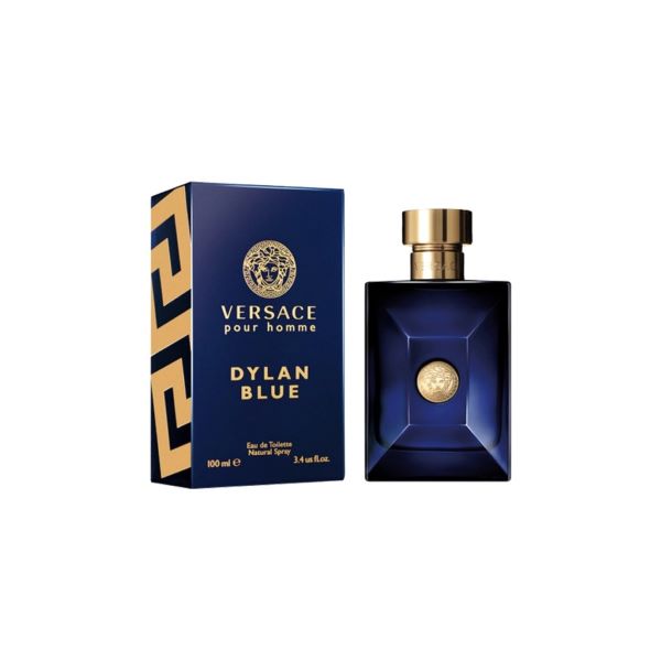 Versace Dylan Blue Eau De Toilette Men bottle and box best perfumes for men