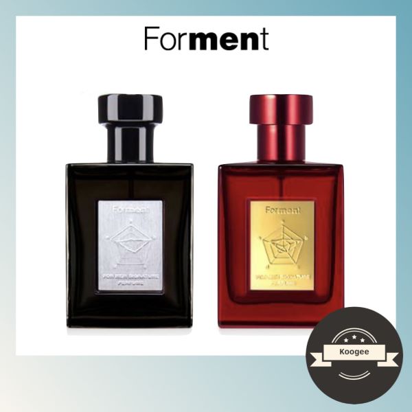 forment perfume in black and wine red bottles