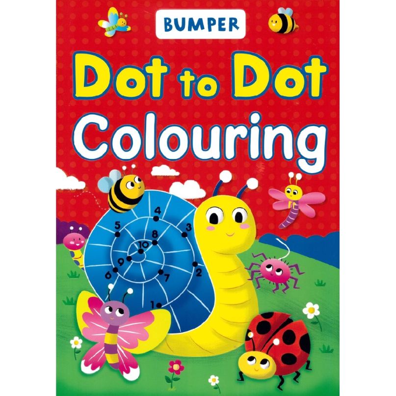dot to dot colouring book for kids
