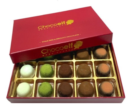 Chocoelf chocolate gift box 
