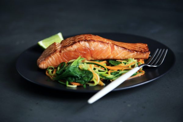 healthy recipes for weight loss spicy salmon with salad easy