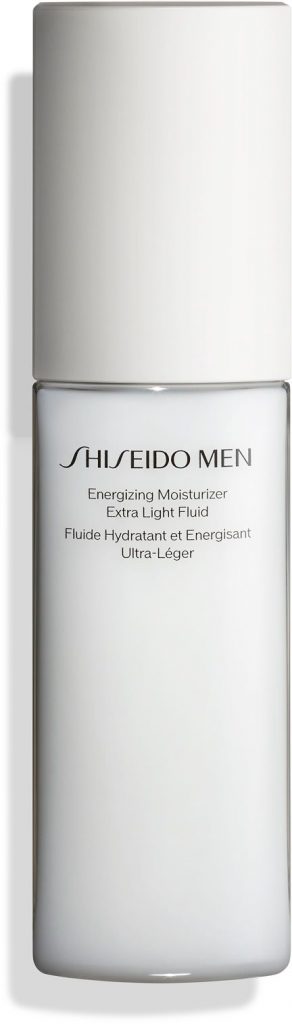 shiseido men energizing moisturizer extra light fluid best shiseido products