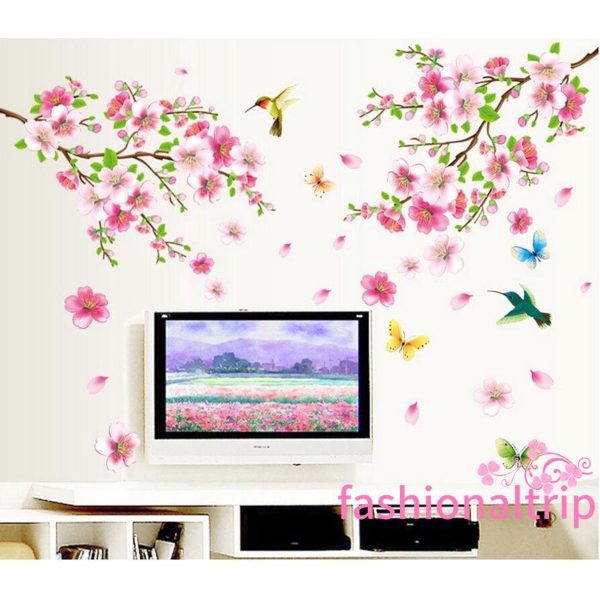 cherry blossom wall decal home decor sakura