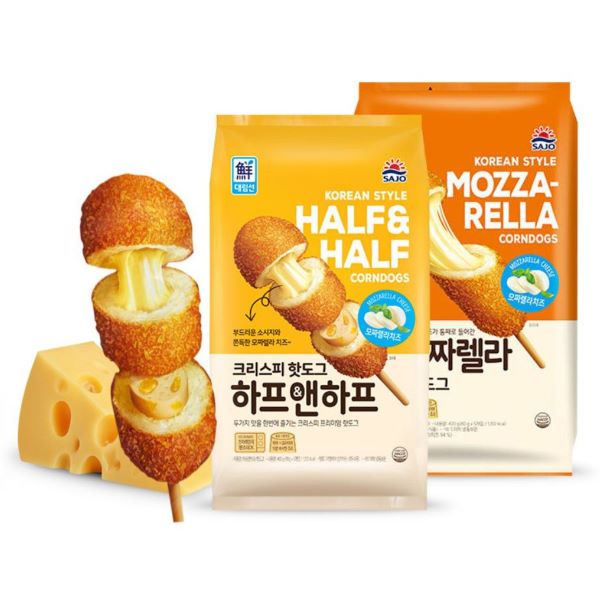 corn dog best korean snack