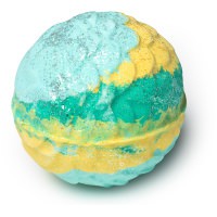 LUSH Melusine Bath Bomb singapore turquoise