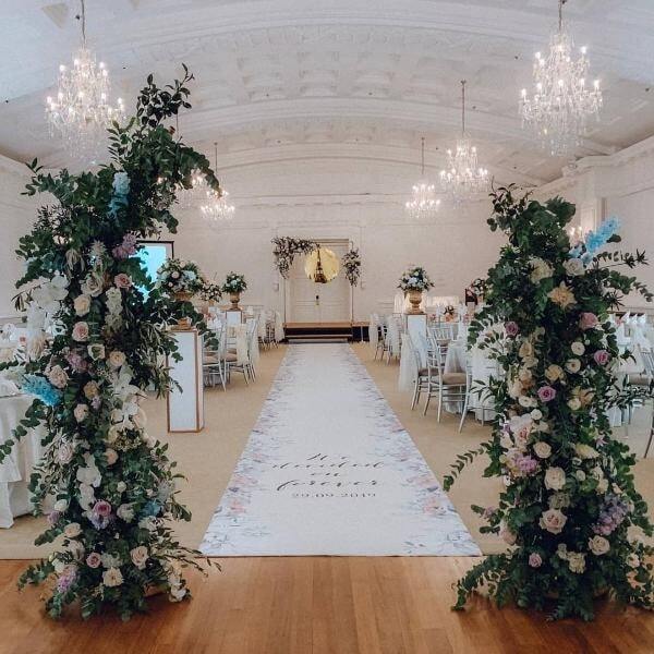 wedding aisle diy decor 